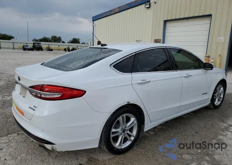 2018 Ford Fusion Se Hybrid z USA, uszkodzony, nr VIN 3FA6P0LUXJR129858